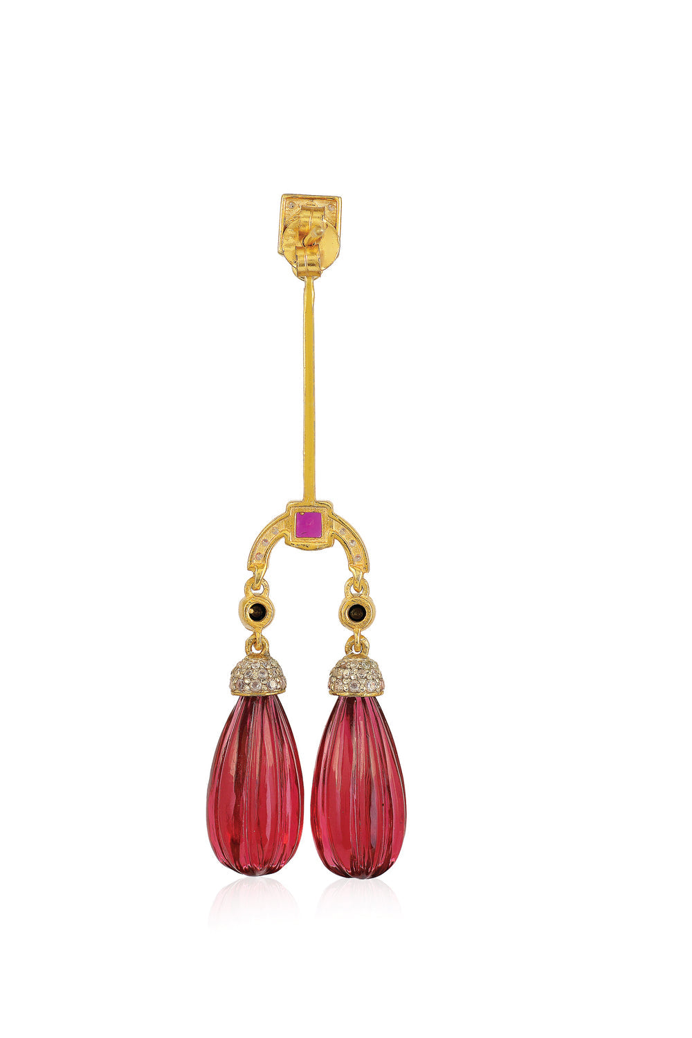 Scarlet Drop Earrings