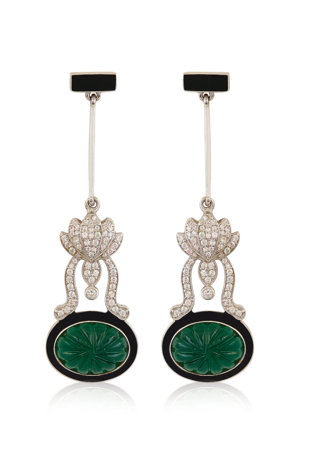 Moss Drop Earrings