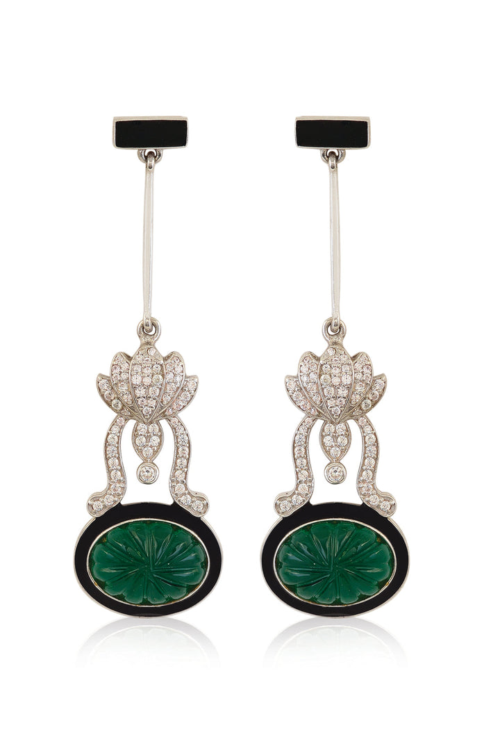 Moss Drop Earrings