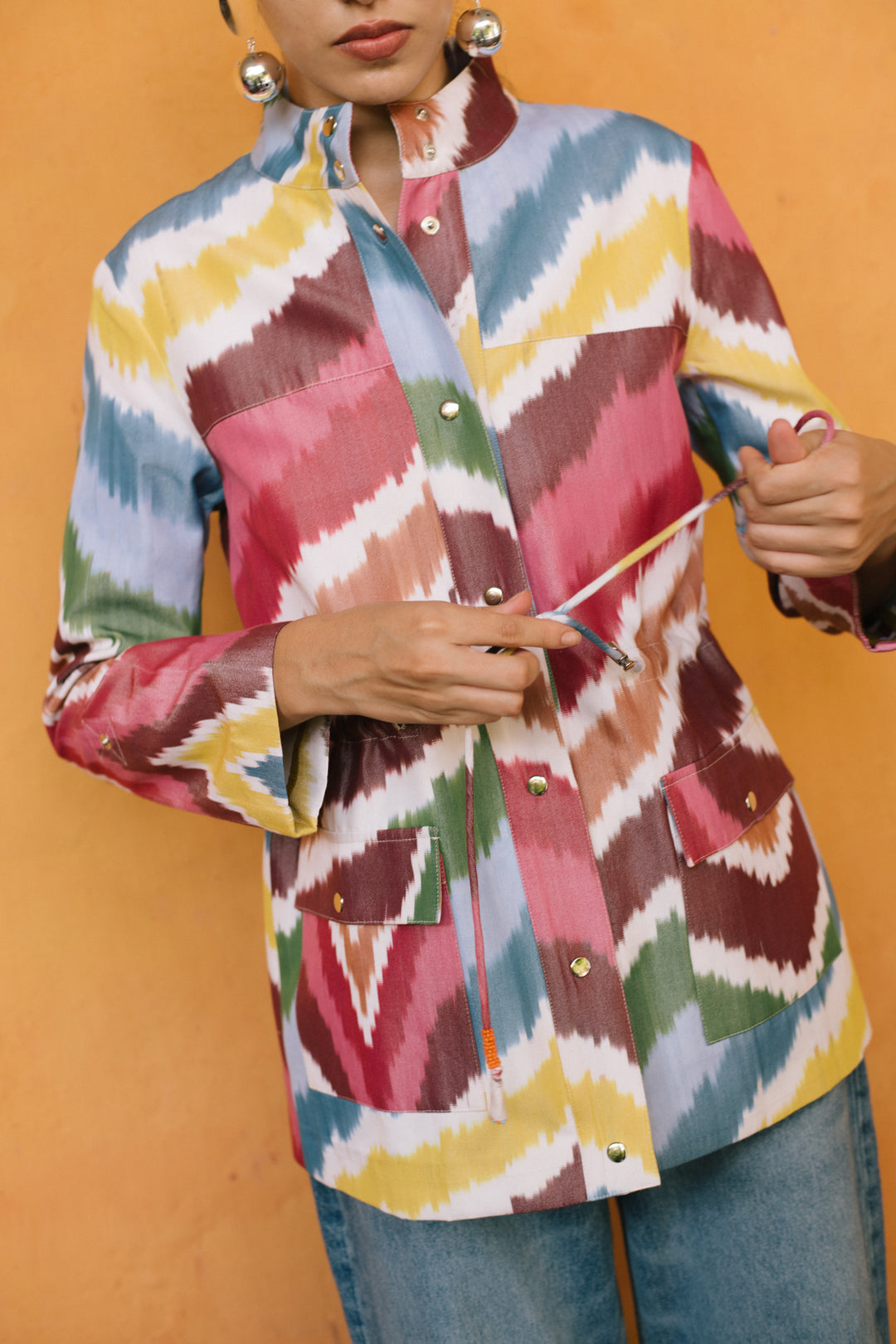 Rainbow Ikat Jacket