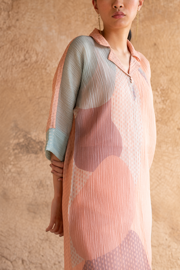 Soft Peach Kurta Set