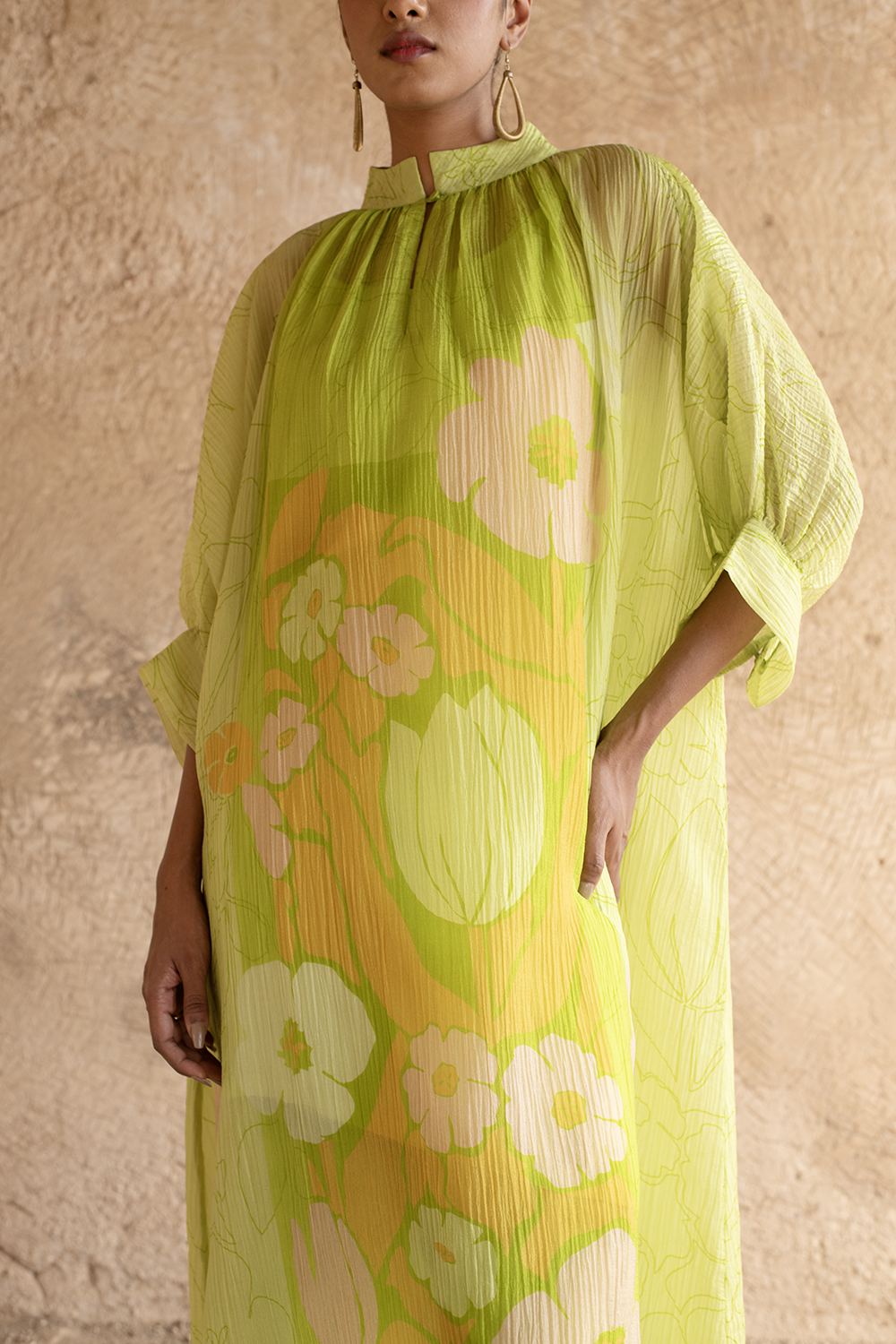 Lime Green Kurta Set