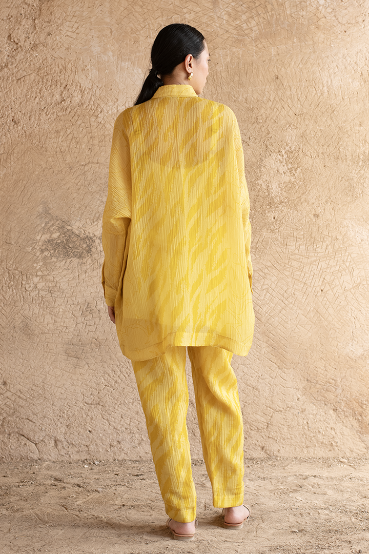 Deep Yellow Tunic Set