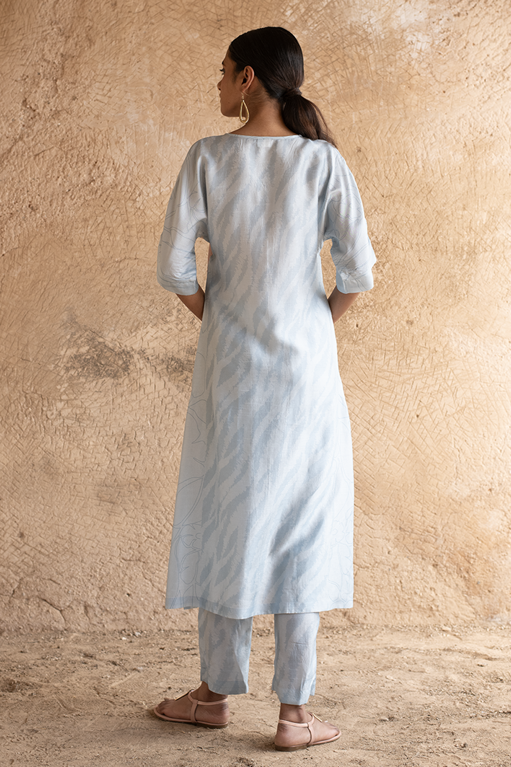 Powder Blue Kurta Set