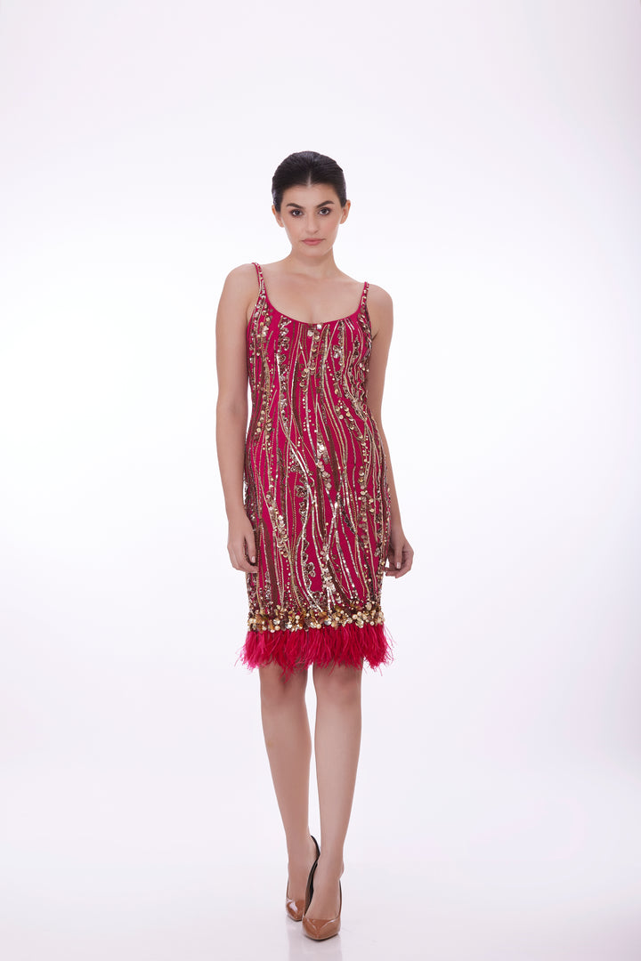 Ruby flapper dress