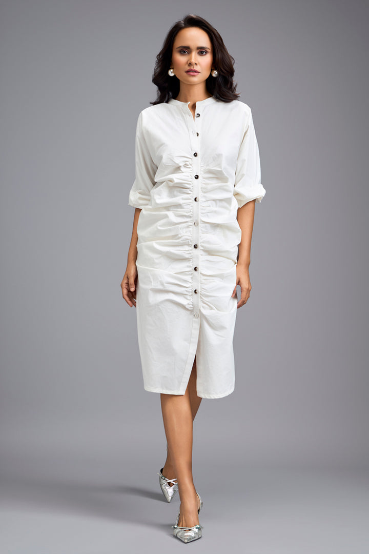 White Shirt Dress