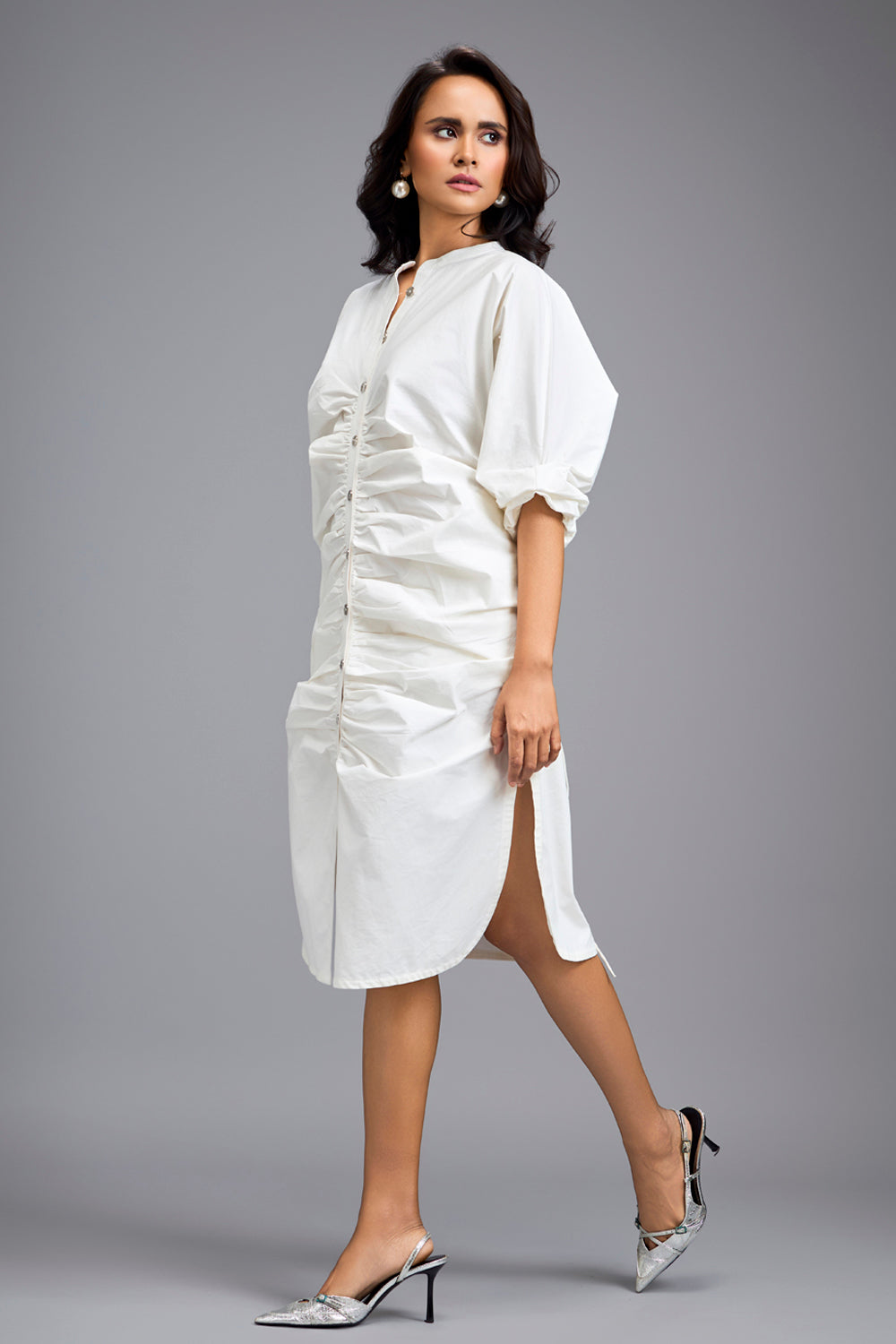 White Shirt Dress