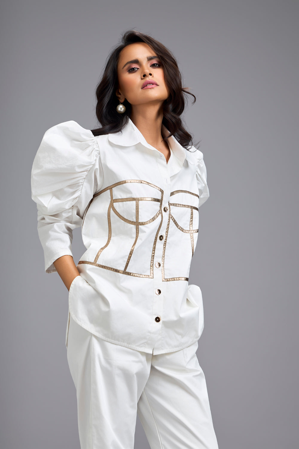 White Chic Co-ord Set