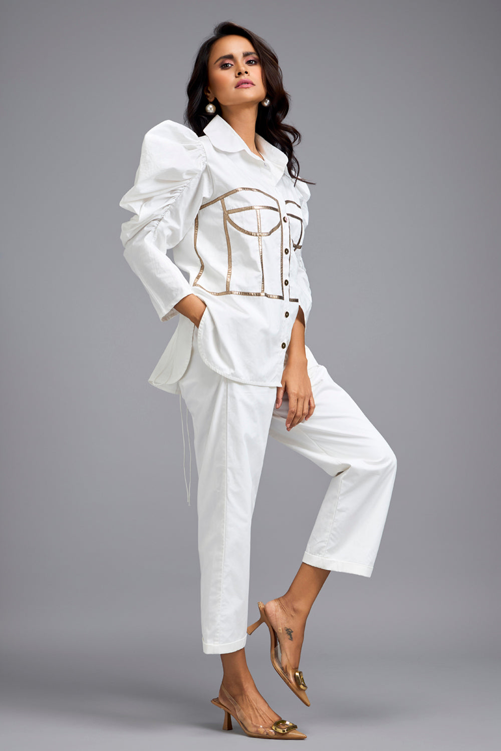 White Chic Co-ord Set
