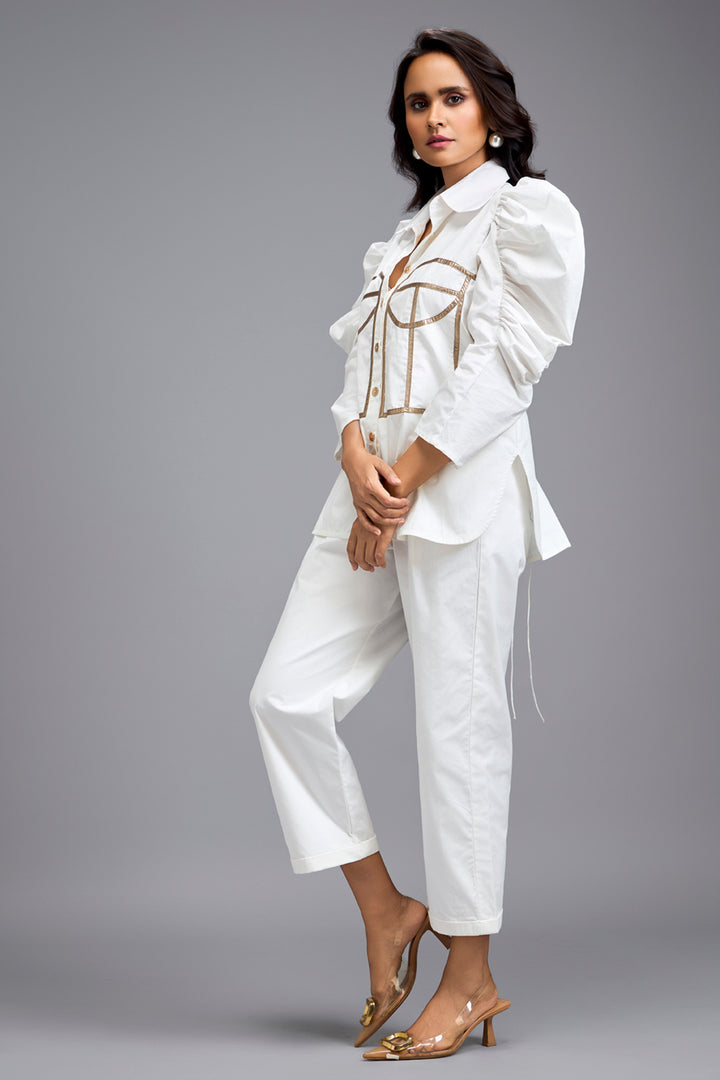 White Chic Co-ord Set