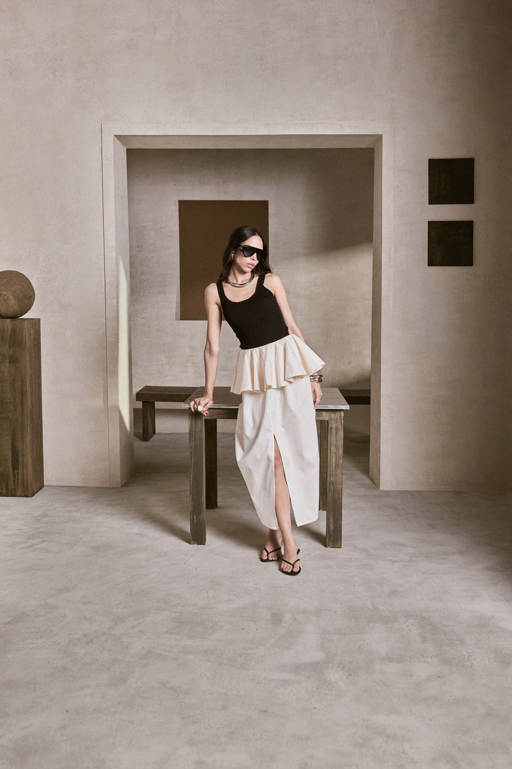 Eira Skirt Ivory