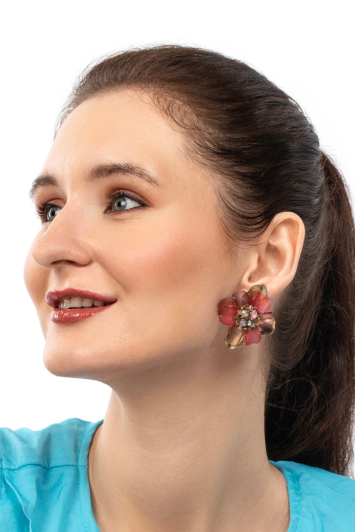 Anthea Fuchsia Earring