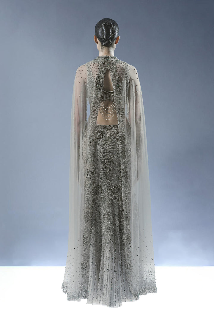 Crystal Cascade Lehenga Set