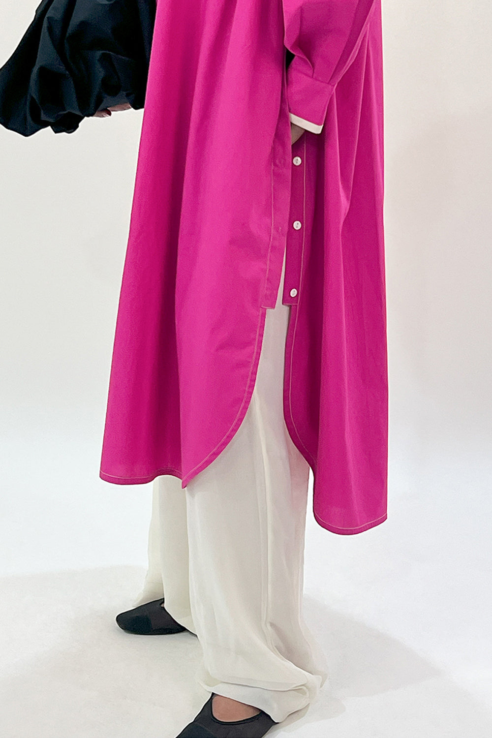 Line Shirt Dress