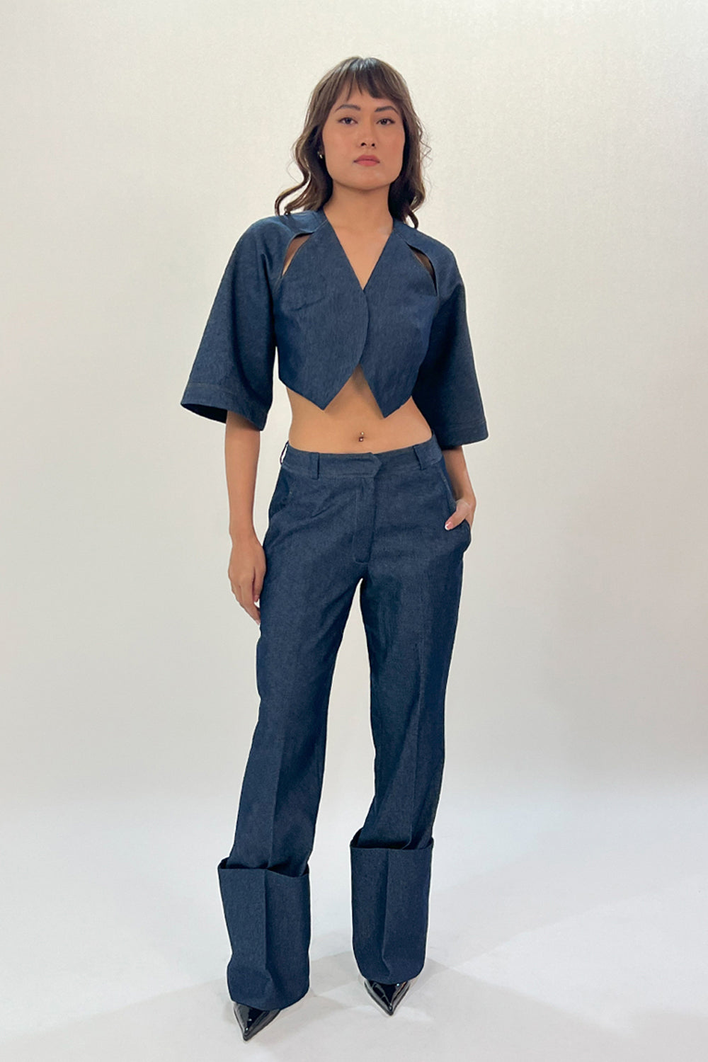Folded Hem Pant