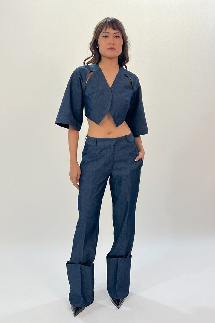 Folded Hem Pant