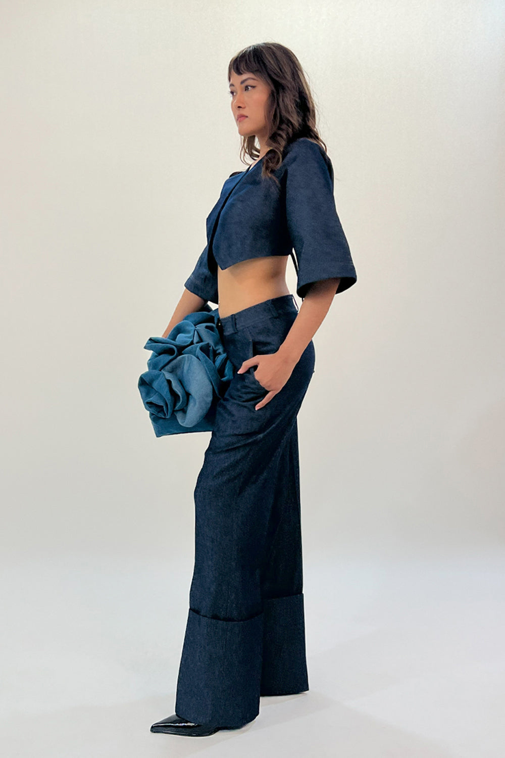 Folded Hem Pant