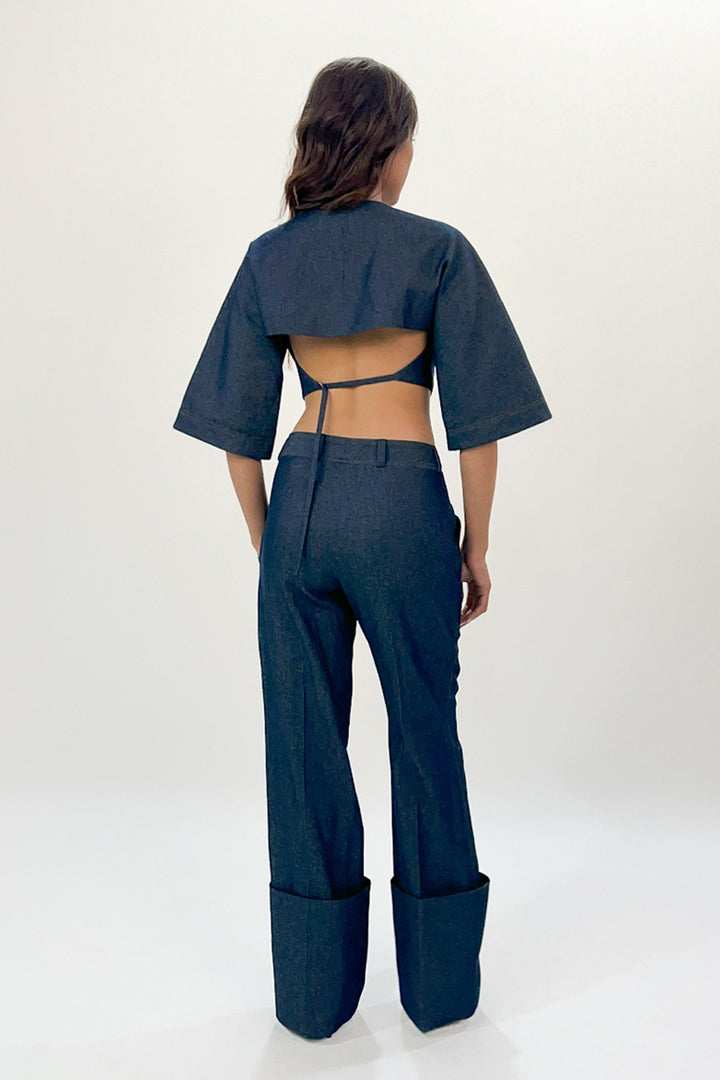 Folded Hem Pant
