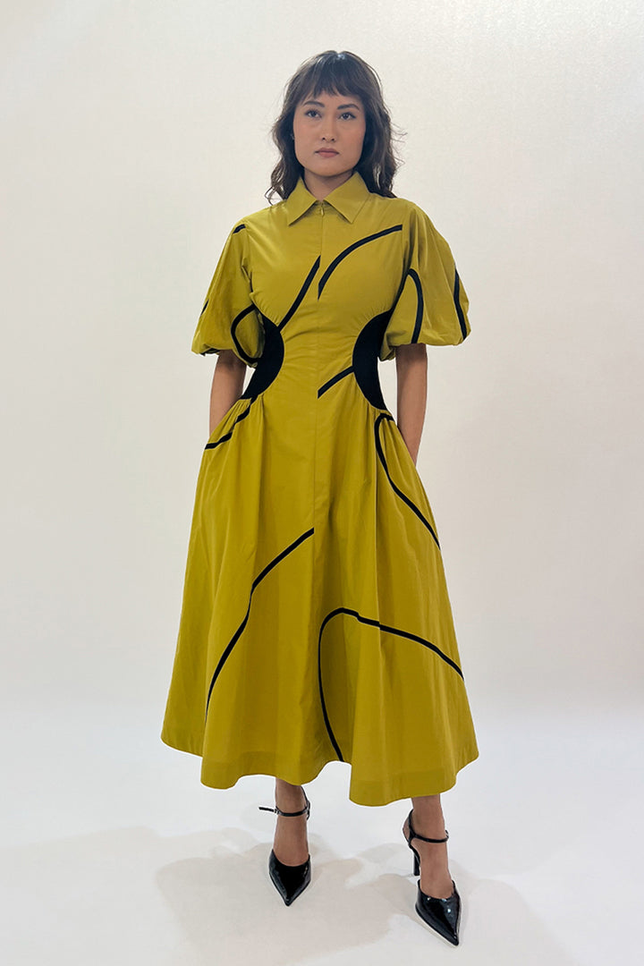 Illusion Tape Dress