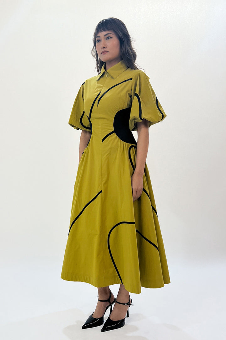 Illusion Tape Dress
