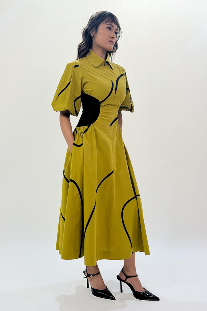 Illusion Tape Dress