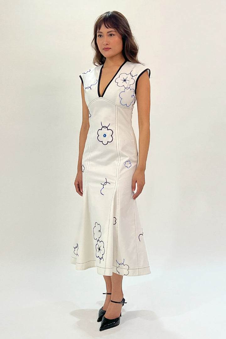 Peony Embellished Dress