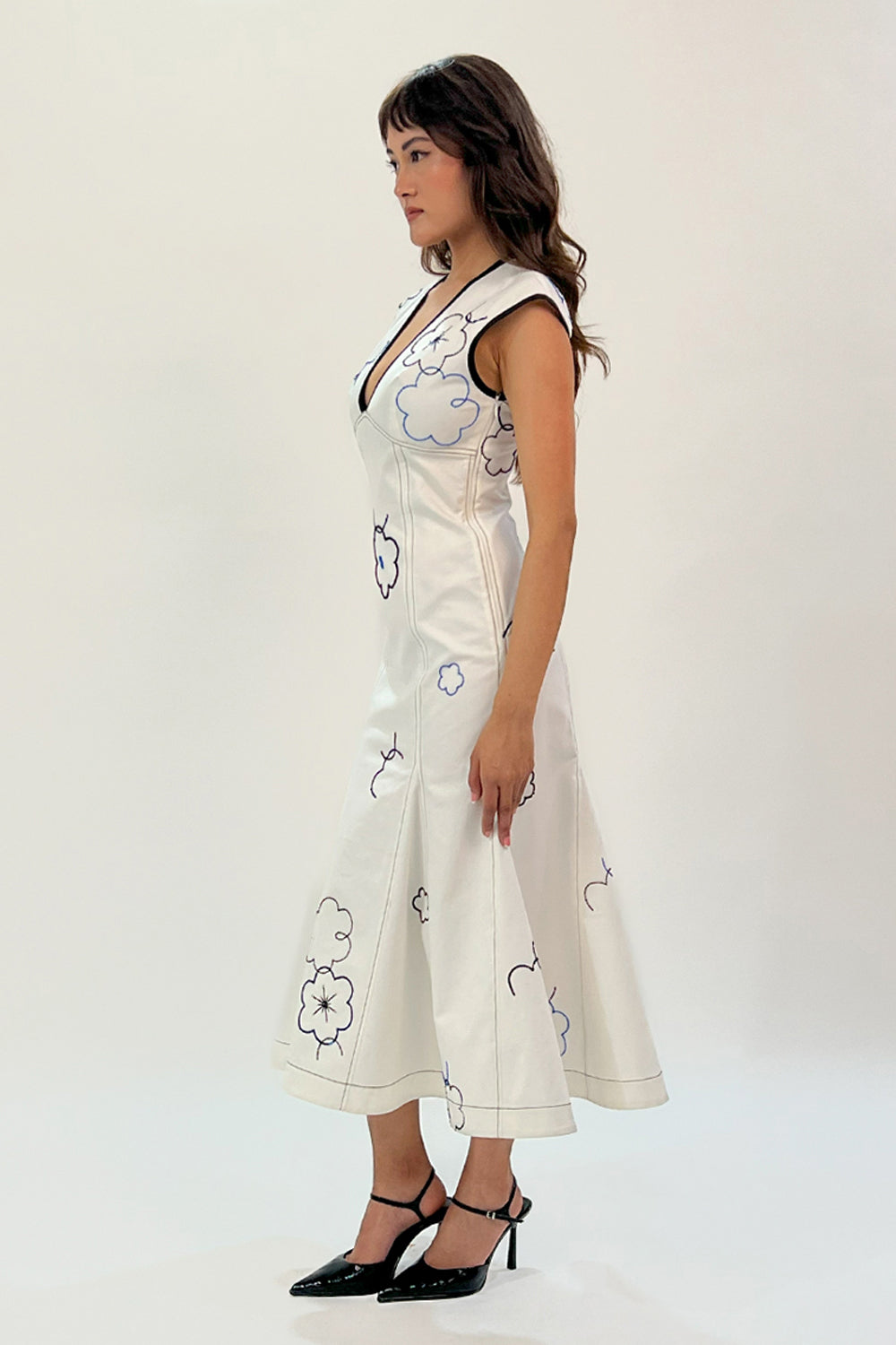 Peony Embellished Dress
