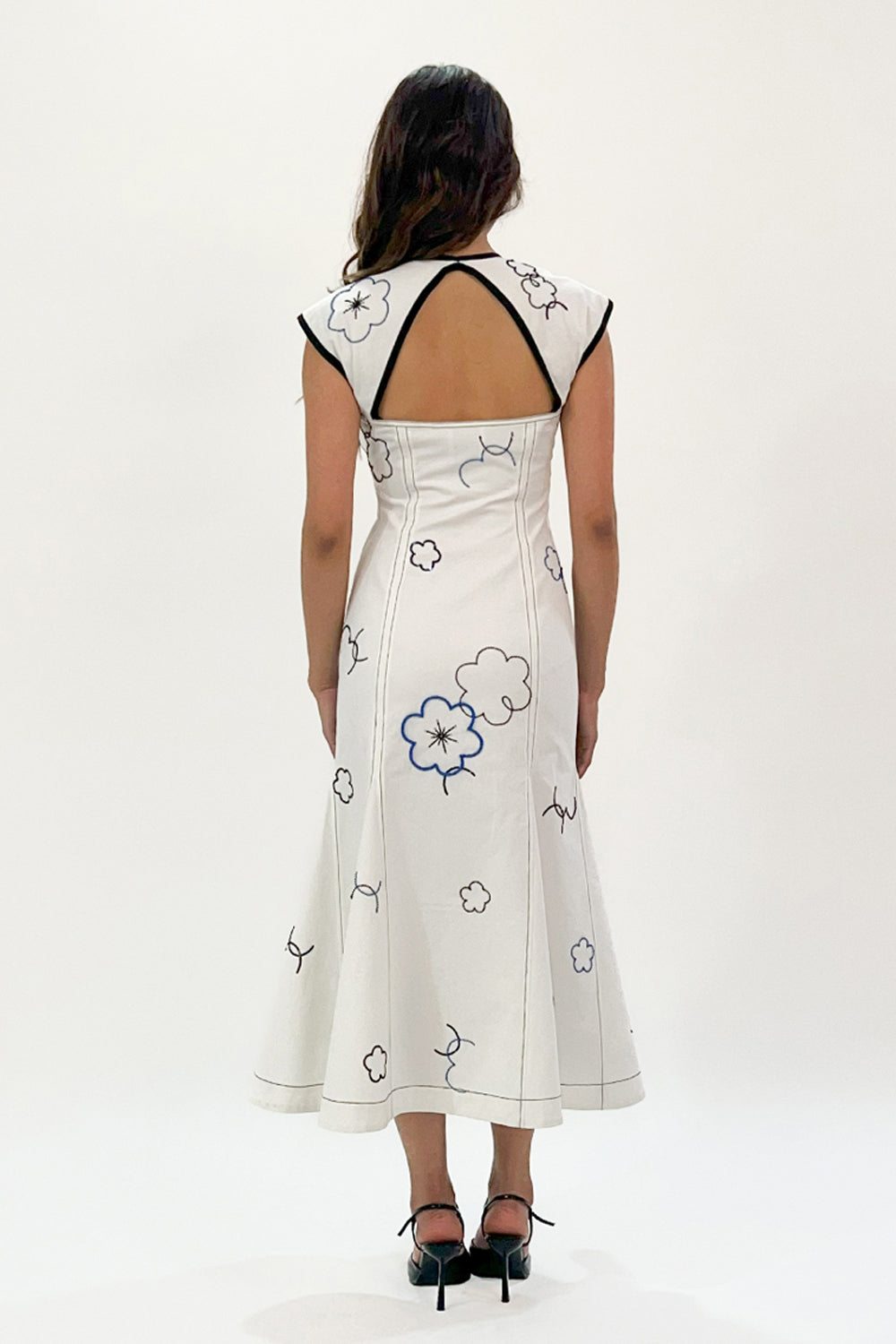 Peony Embellished Dress