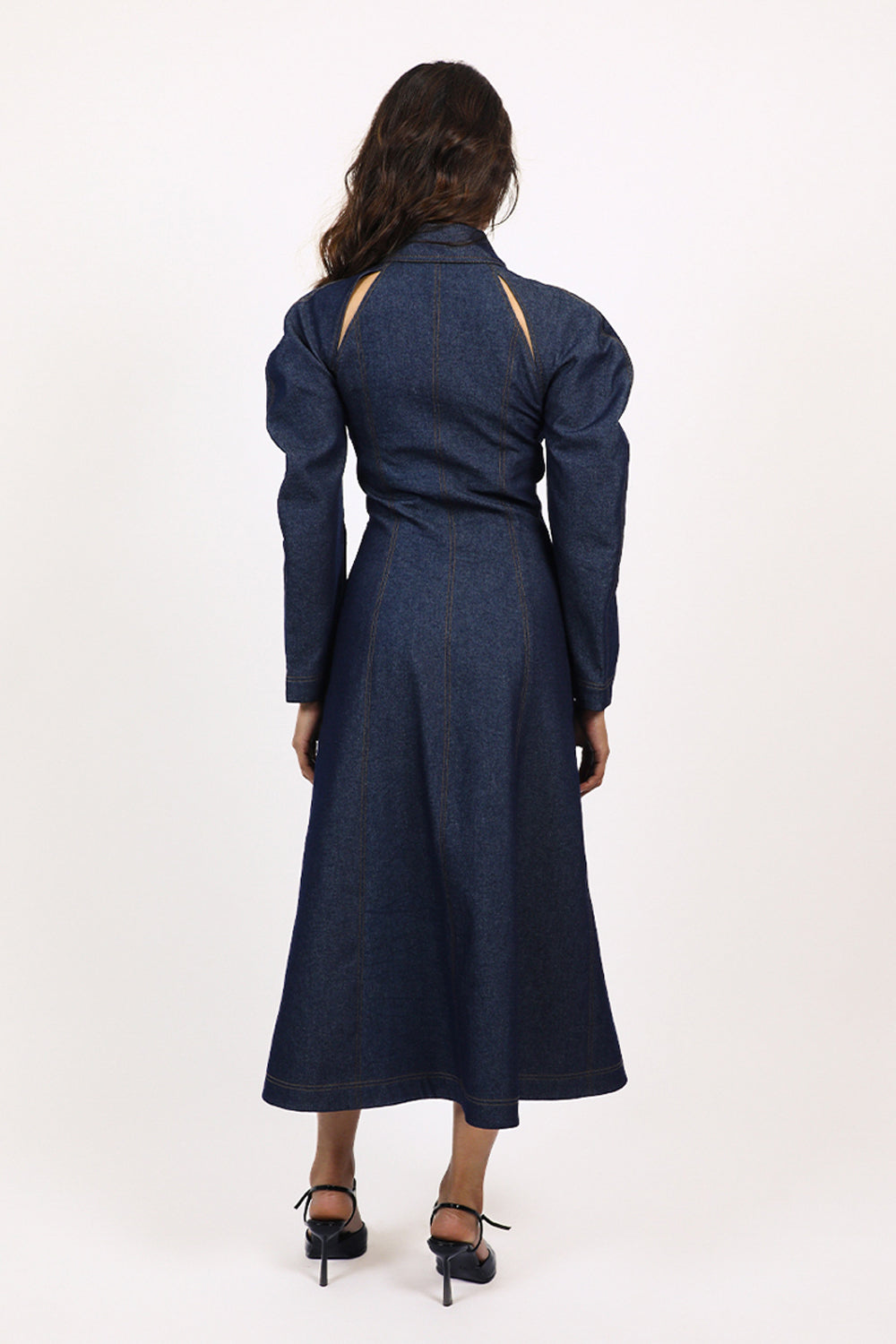 Denim Zip Dress