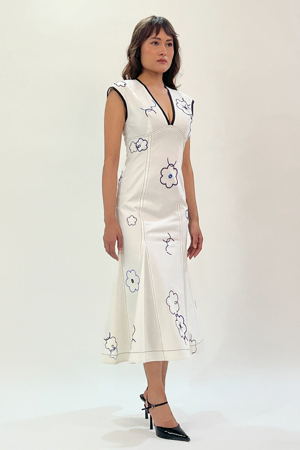 Peony Embellished Dress