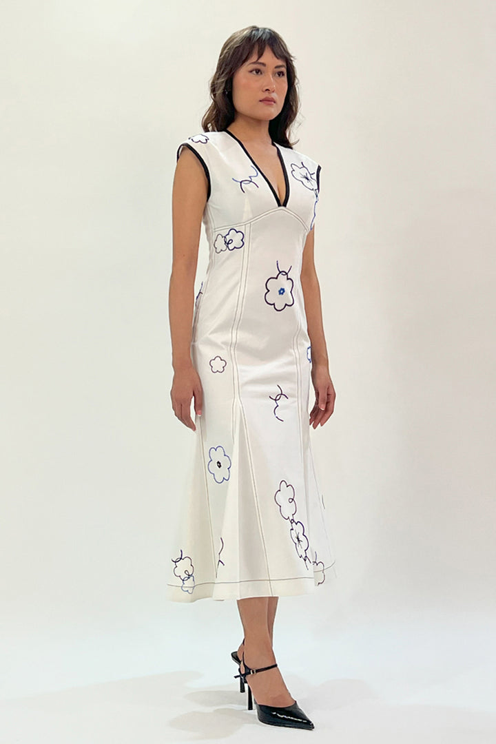 Peony Embellished Dress