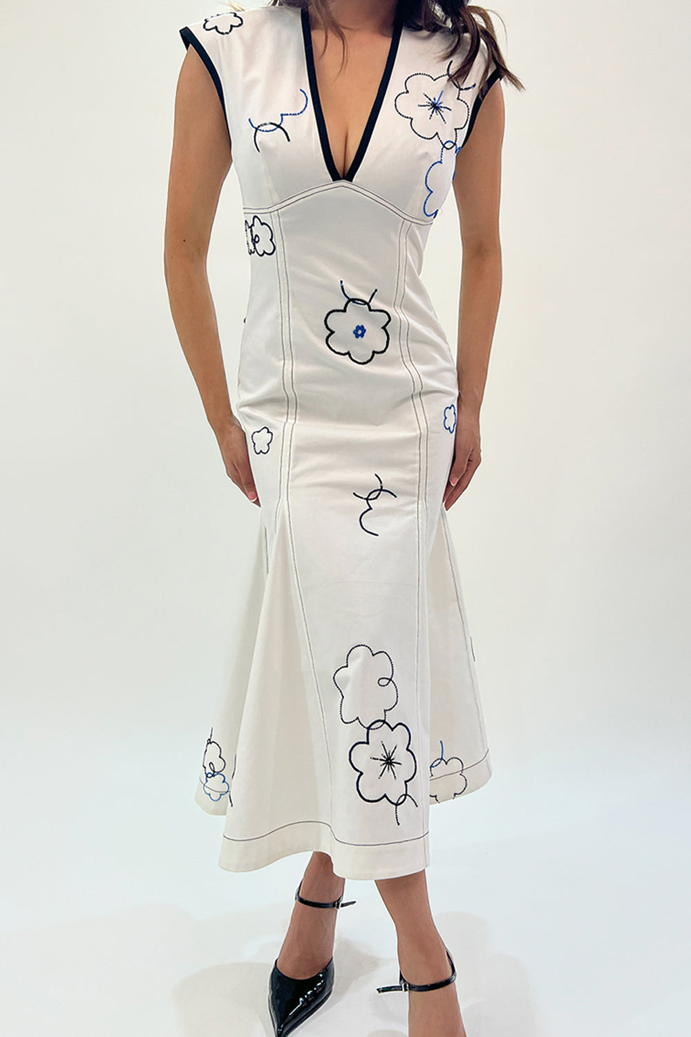 Peony Embellished Dress