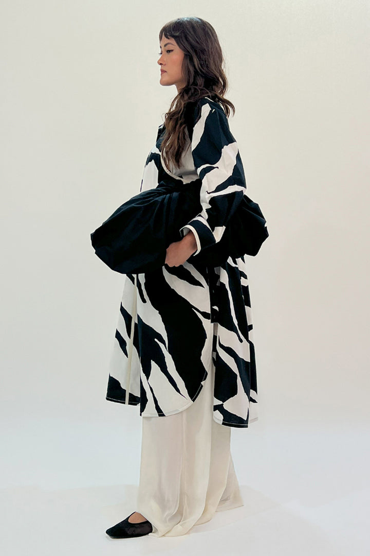 Line Shirt Dress