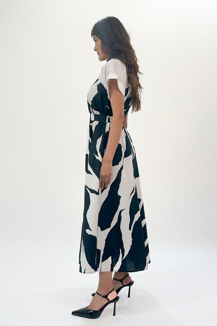 Stream Cup Zip Dress