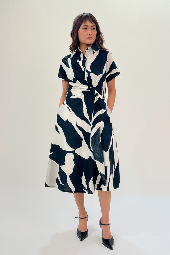 Stream Wrap Dress