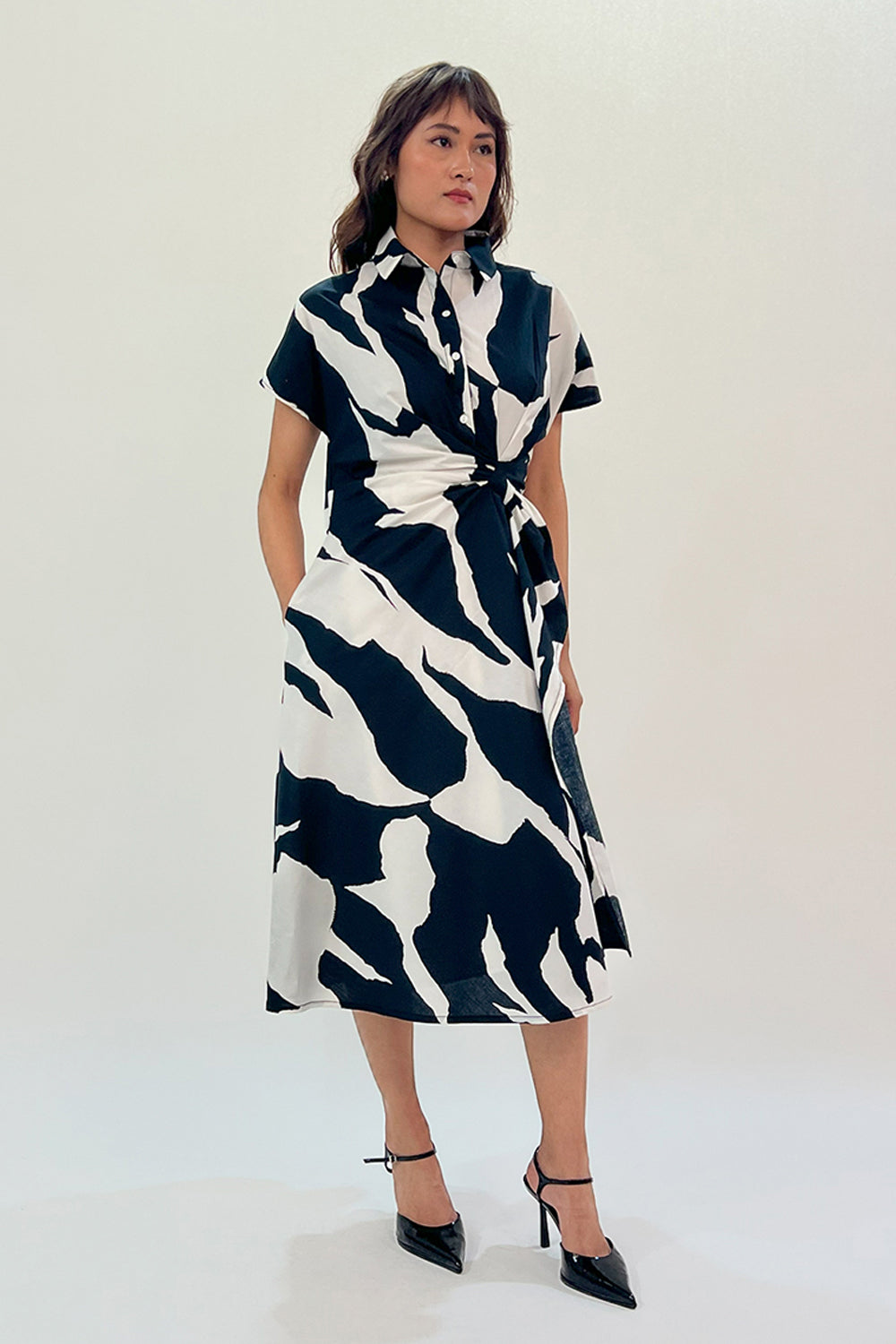 Stream Wrap Dress