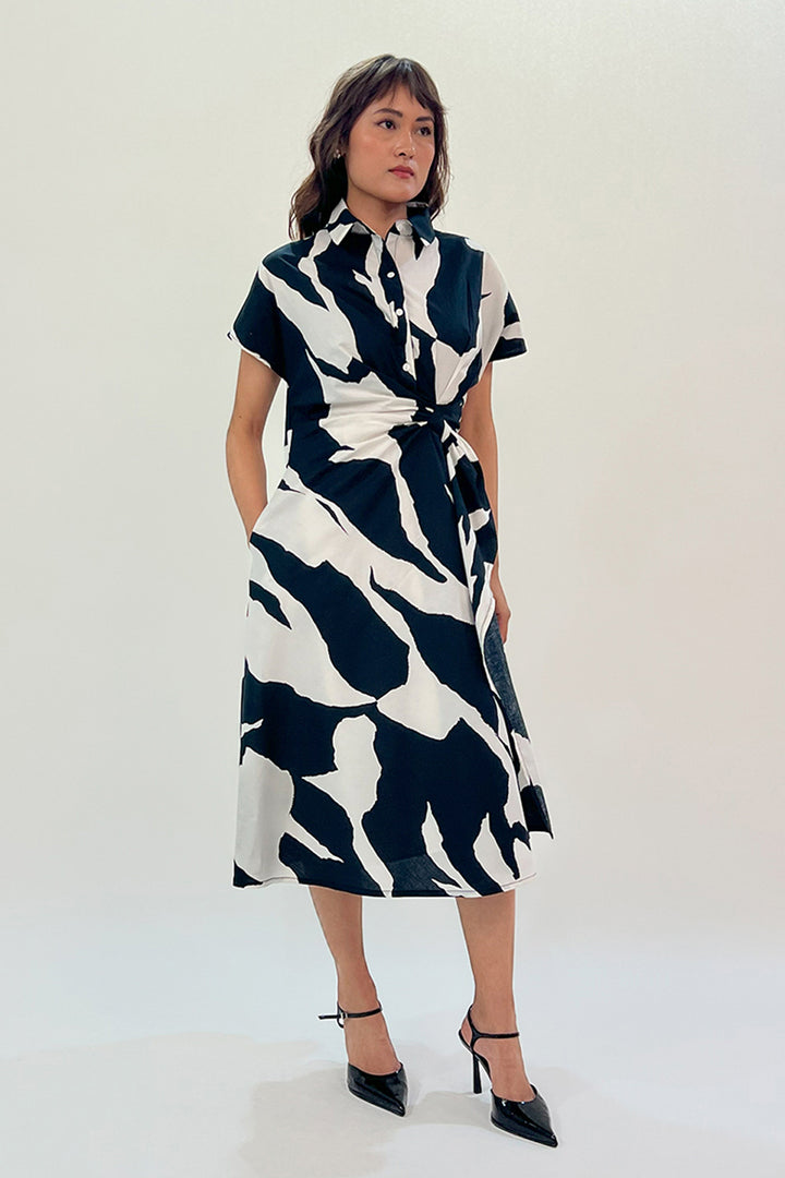 Stream Wrap Dress