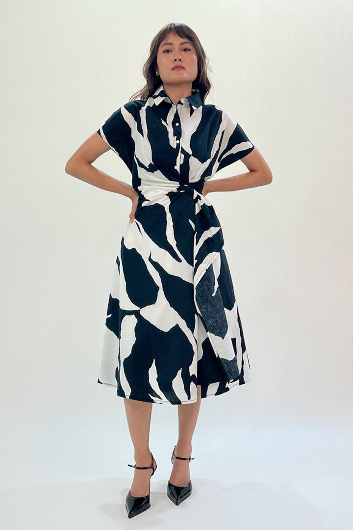 Stream Wrap Dress