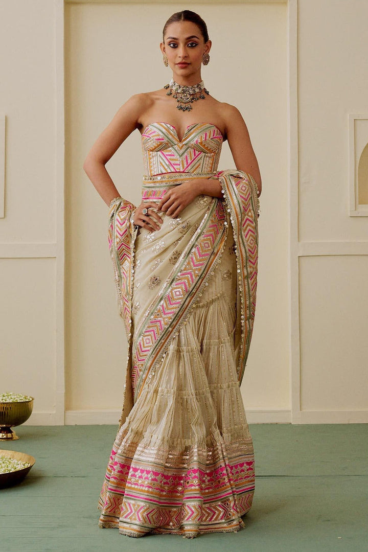 Sreeleela in Zehn Saree Set