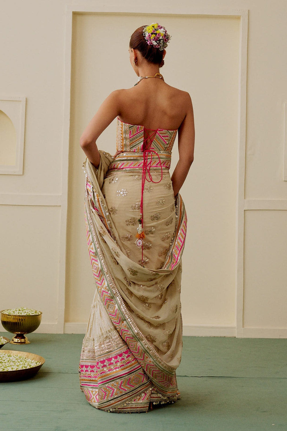 Sreeleela in Zehn Saree Set