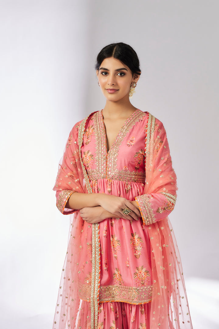 Samiksha Peplum Sharara Set