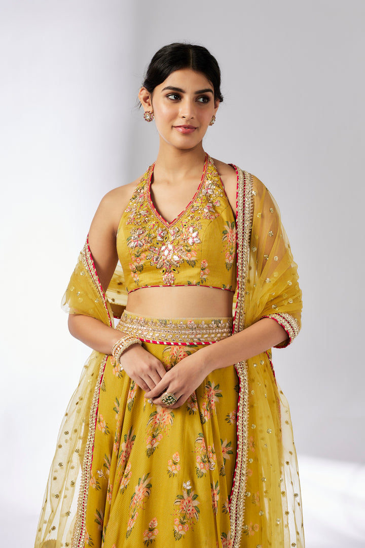 Bhairavi lehenga Set