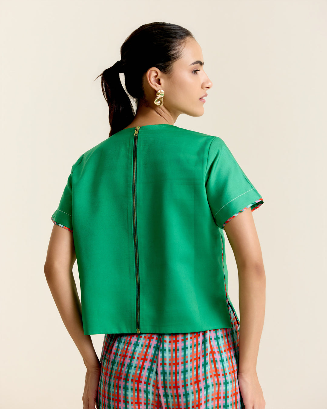 Mint Crop Top