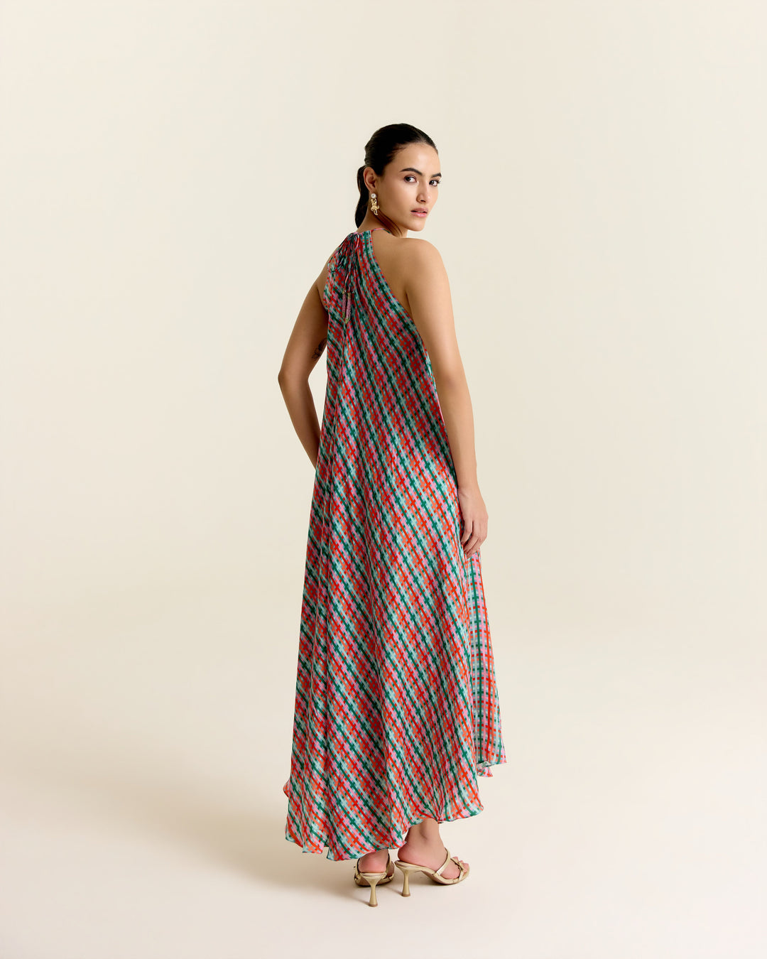 Mint Haulter Dress