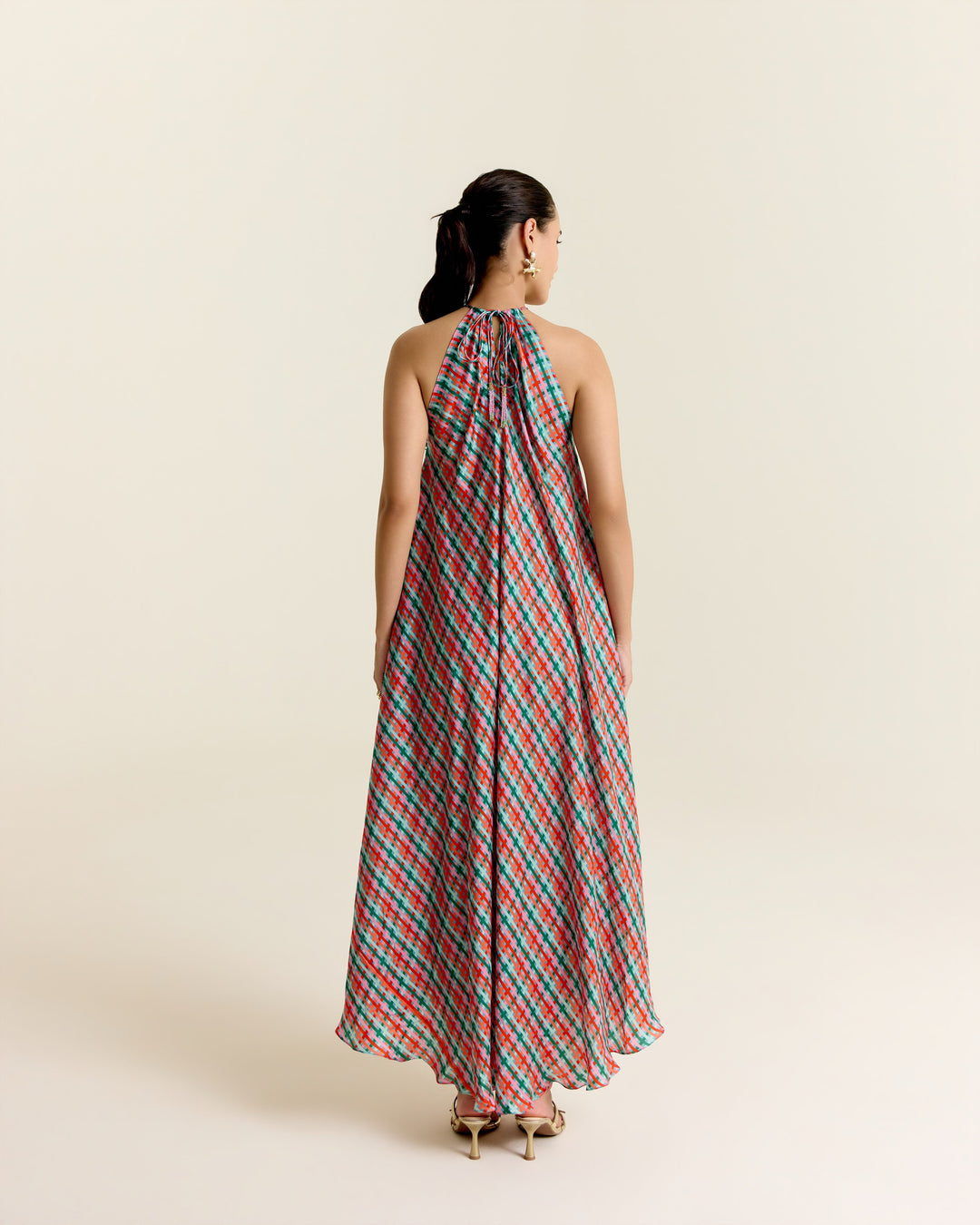 Mint Haulter Dress