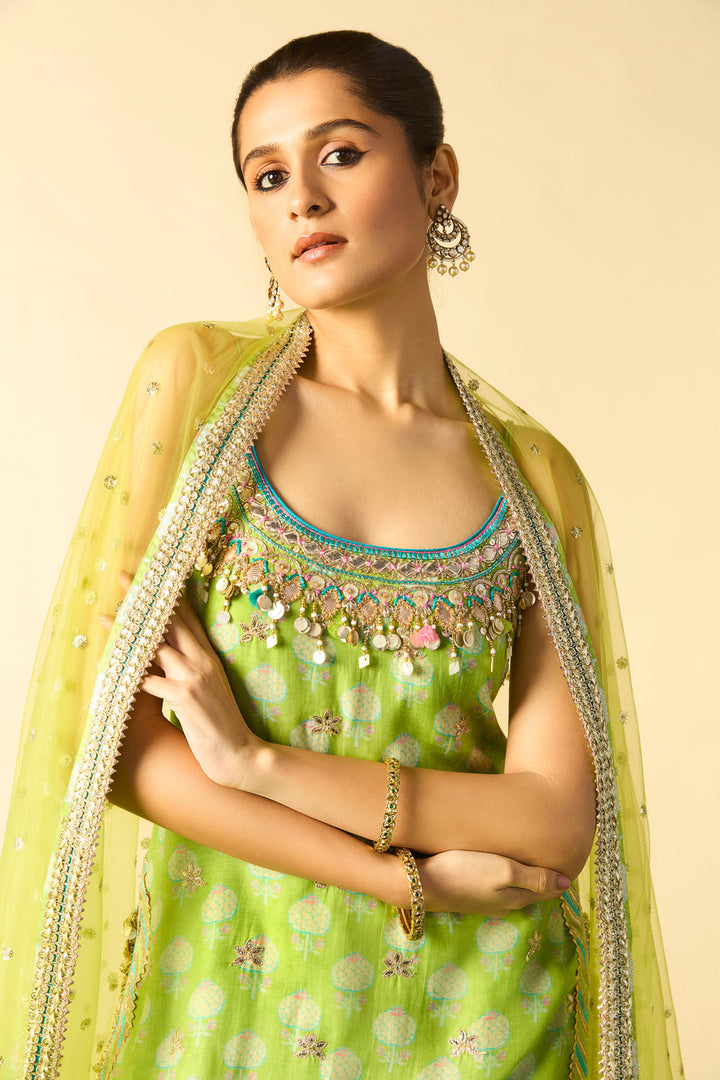 Ravina Strappy Sharara Set