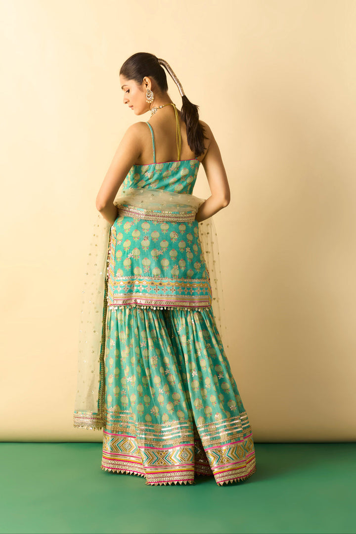 Ravina Strappy Sharara Set