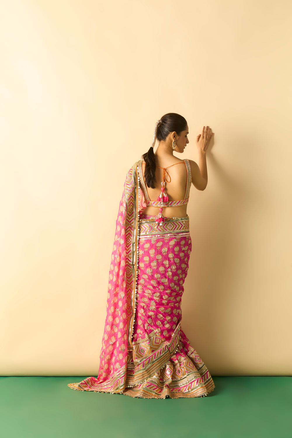 Jasleen Saree Set