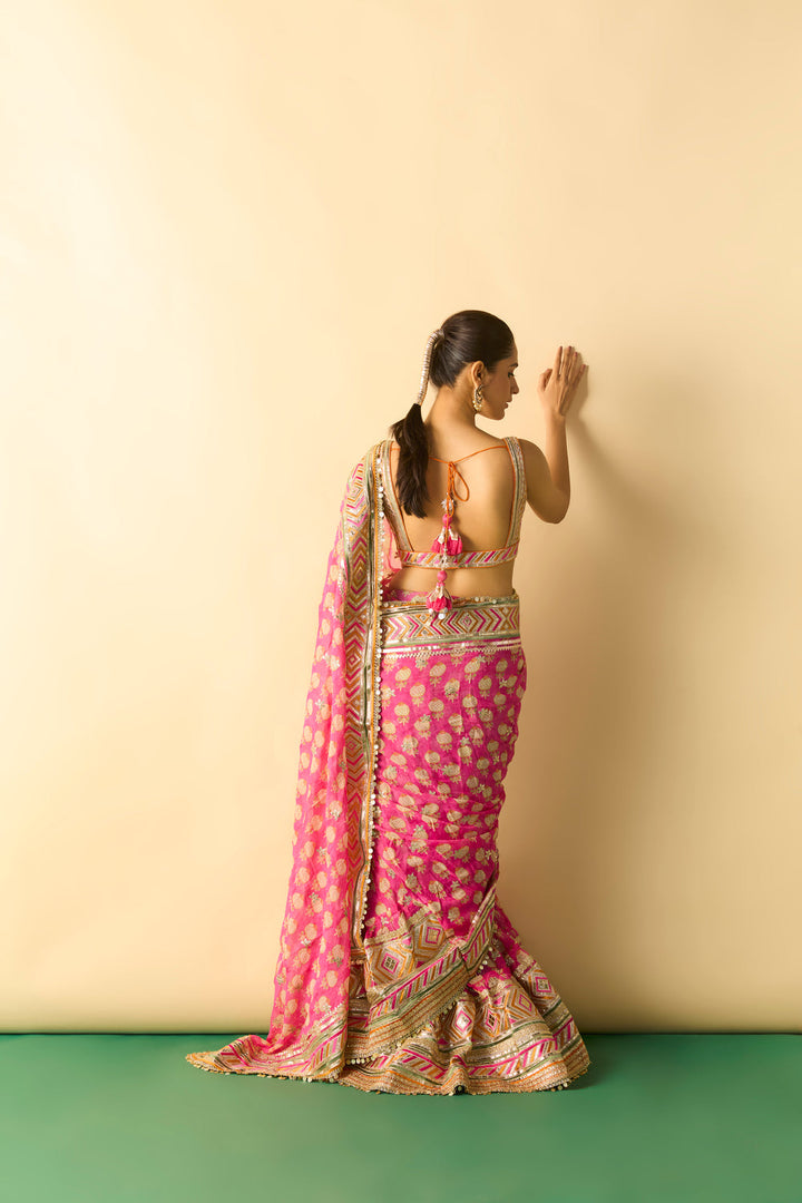 Jasleen Saree Set