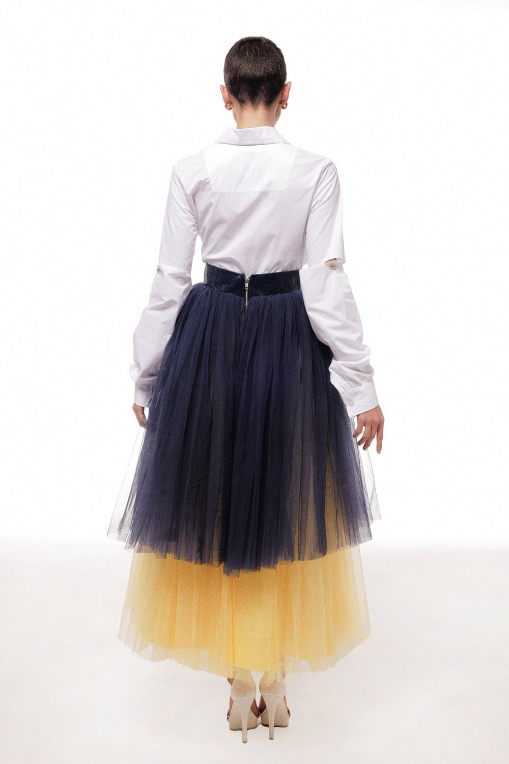 Blue Long Island Skirt